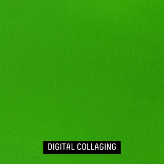 DIGITAL COLLAGING - image of green screen background
