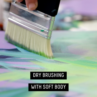 DRY BRUSHING WITH SOFT BODY
