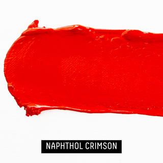 NAPHTHOL CRIMSON- swatch of vibrant red color