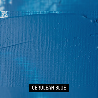 CERULEAN BLUE - swatch of rich blue color