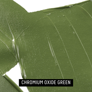 CHROMIUM OXIDE GREEN - swatch of chromium oxide green
