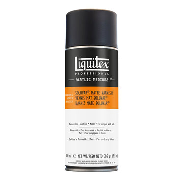 LQX SOLUVAR MATTE VARNISH - AEROSOL SPRAY 295 G/12OZ [USA]