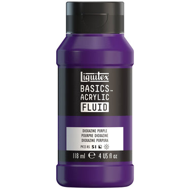 LQX BASICS FLUID ACRYLIC 118ML DIOXAZINE PURPLE 887452055952 [NA]