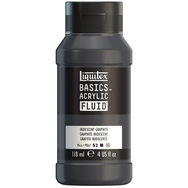 LQX BASICS FLUID ACRYLIC 118ML IRIDESCENT GRAPHITE 887452056195 [NA]