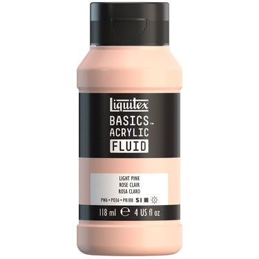 LQX BASICS FLUID ACRYLIC 118ML LIGHT PINK 887452055914 [NA]