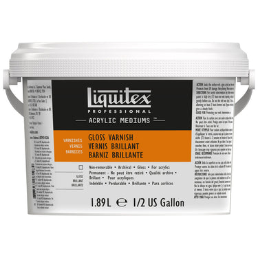 LQX ACRYLIC MEDIUMS 1.89L GLOSS VARNISH 887452061984