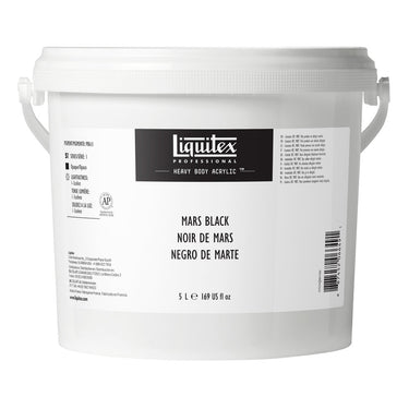 LQX HEAVY BODY ACRYLIC 5L 276 MARS BLACK 887452066491