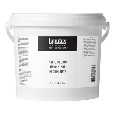 LQX ACRYLIC MEDIUMS 5L MATTE MEDIUM 887452066743