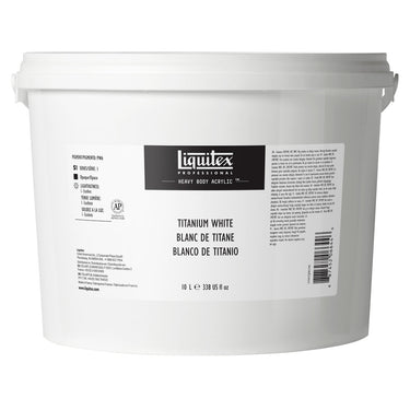 LQX HEAVY BODY ACRYLIC 10L 432 TITANIUM WHITE 887452066446