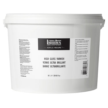 LQX ACRYLIC MEDIUMS 10L HIGH GLOSS VARNISH 887452066828