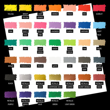 LQX MARKER 40X2MM RADICAL SET [SWATCHES] 887452065654