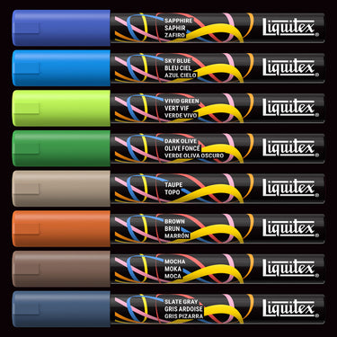 LQX MARKER 8X2MM LANDSCAPE SET [CONTENTS] 887452065630