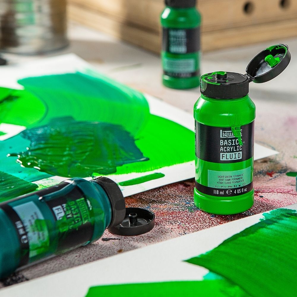 8026 Color Basics Acrylic Fluid Color - Mars Black – Liquitex