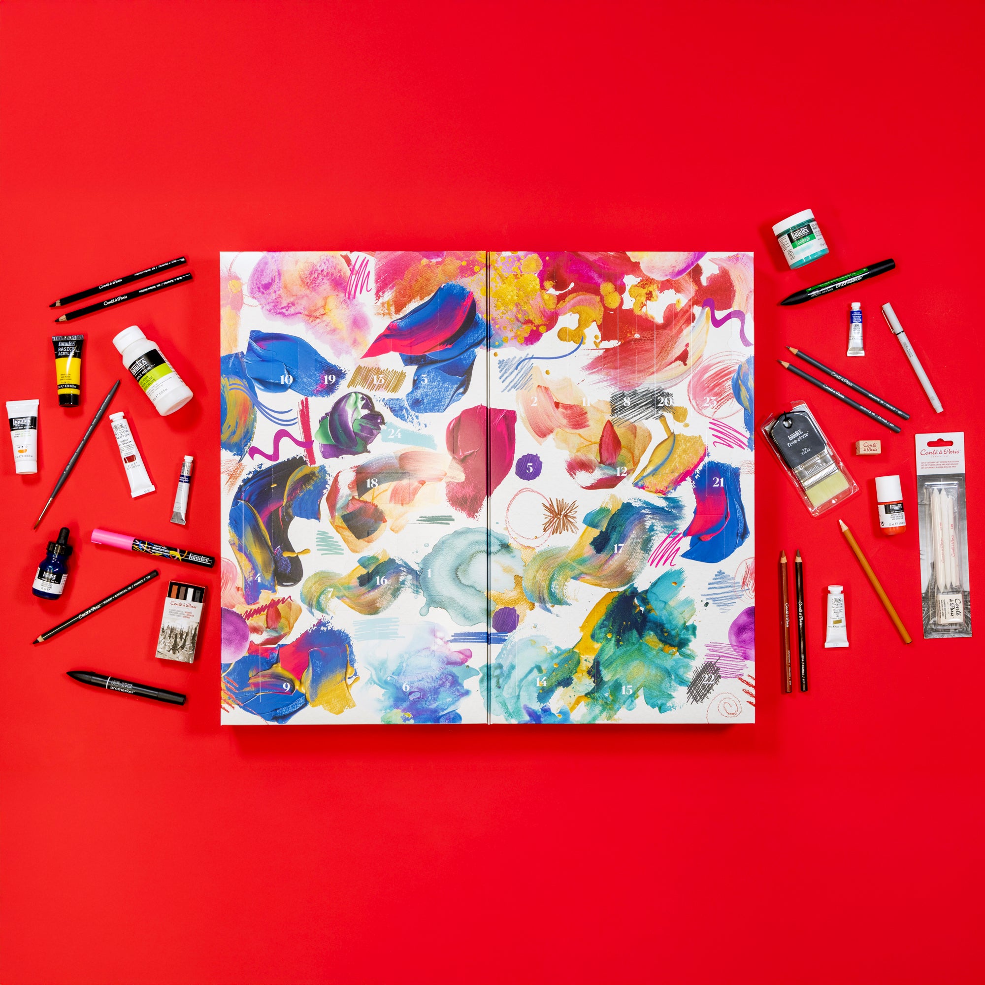 All products included in the advent calendar