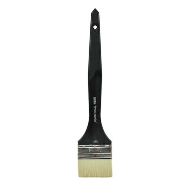 LQX PROFESSIONAL FREESTYLE LARGE SCALE BRUSH BROAD FLAT/VARNISH 3-INCH LONG HANDLE