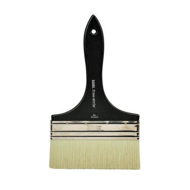 LQX PROFESSIONAL FREESTYLE LARGE SCALE BRUSH BROAD FLAT/VARNISH 6-INCH SHORT HANDLE