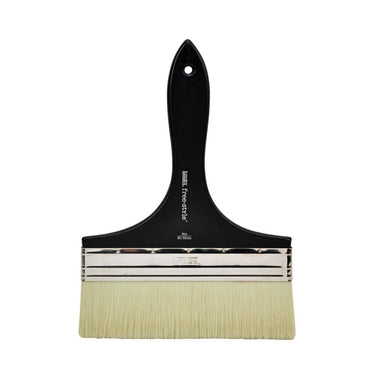 LQX PROFESSIONAL FREESTYLE LARGE SCALE BRUSH BROAD FLAT/VARNISH 8-INCH SHORT HANDLE