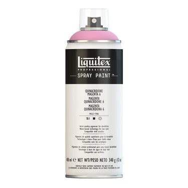 LQX SPRAY PAINT 400ML 114 QUINACRIDONE MAGENTA 6 884955024003