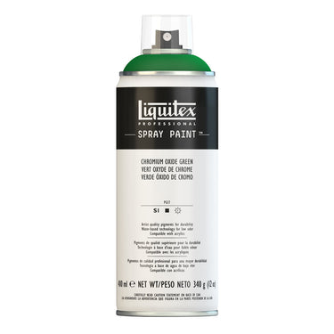 LQX SPRAY PAINT 400ML 166 CHROMIUM OXIDE GREEN 884955024348