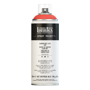 LQX SPRAY PAINT 400ML 510 CADMIUM RED LIGHT HUE 884955023884