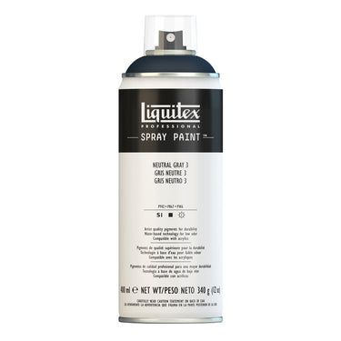 LQX SPRAY PAINT 400ML 599 NEUTRAL GRAY 3 884955024553