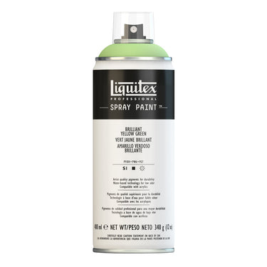 LQX SPRAY PAINT 400ML 840 BRILLIANT YELLOW GREEN 884955024317