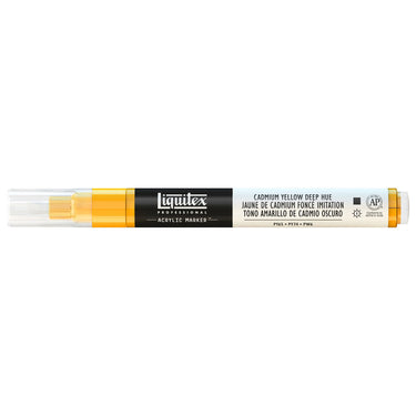 LQX ACRYLIC MARKER 2MM 163 CADMIUM YELLOW DEEP HUE 887452000617