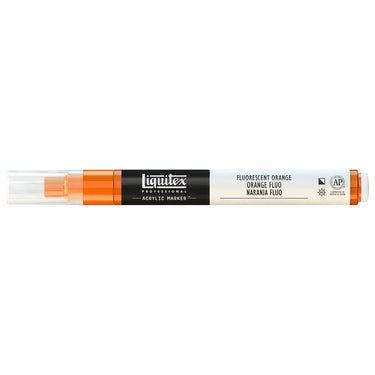 LQX ACRYLIC MARKER 2MM 982 FLUORESCENT ORANGE 887452001041