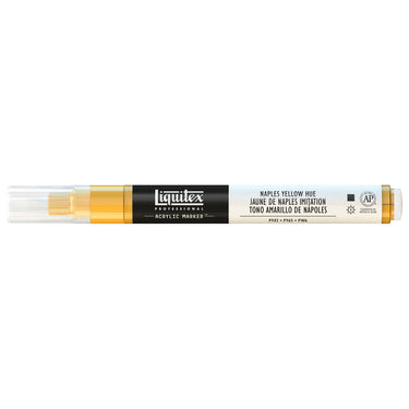 LQX ACRYLIC MARKER 2MM 601 NAPLES YELLOW HUE 887452000877