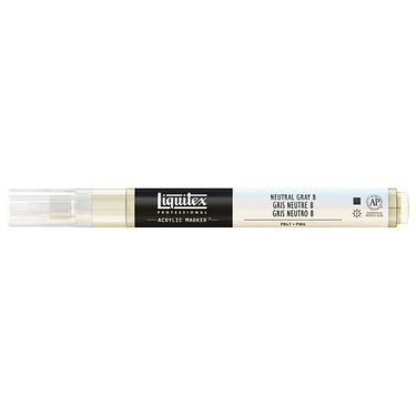 LQX ACRYLIC MARKER 2MM 8599 NEUTRAL GRAY 8 887452000969