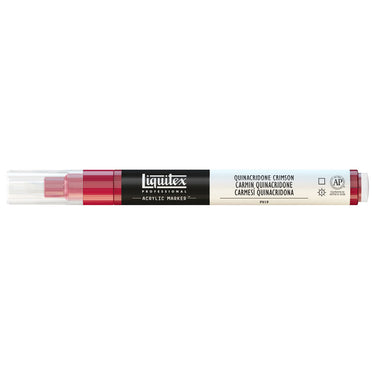 LQX ACRYLIC MARKER 2MM 110 QUINACRIDONE CRIMSON 887452000662