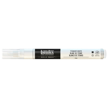 LQX ACRYLIC MARKER 2MM 432 TITANIUM WHITE 887452000990