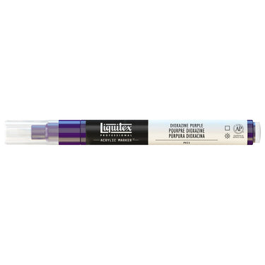 LQX ACRYLIC MARKER 2MM 186 DIOXAZINE PURPLE 887452000693