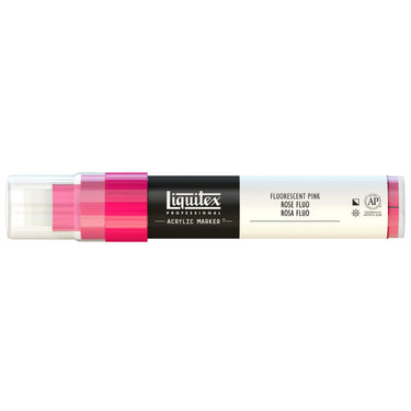 LQX ACRYLIC MARKER 15MM 987 FLUORESCENT PINK 887452000556