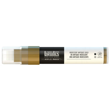 LQX ACRYLIC MARKER 15MM 237 IRIDESCENT ANTIQUE GOLD 887452000518