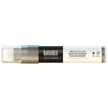 LQX ACRYLIC MARKER 15MM 239 IRIDESCENT RICH SILVER 887452000501