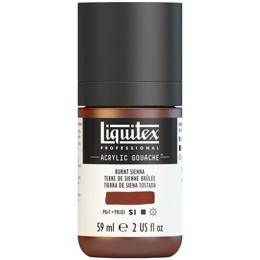 LQX ACRYLIC GOUACHE 59ML 127 BURNT SIENNA 887452999744