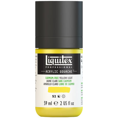 LQX ACRYLIC GOUACHE 59ML 889 CADMIUM-FREE YELLOW LIGHT 887452999454