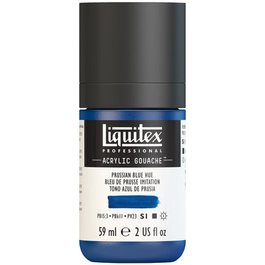 LQX ACRYLIC GOUACHE 59ML 320 PRUSSIAN BLUE HUE 887452999652