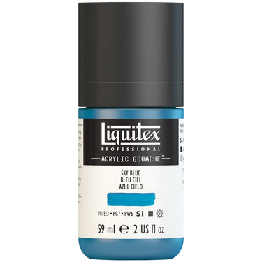 LQX ACRYLIC GOUACHE 59ML 279 SKY BLUE 887452999614