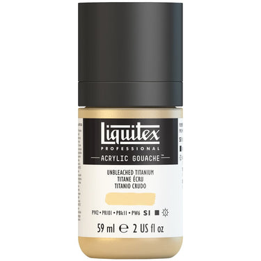 LQX ACRYLIC GOUACHE 59ML 434 UNBLEACHED TITANIUM 887452999423