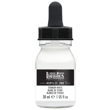 LQX ACRYLIC INK 30ML 432 TITANIUM WHITE 094376976007