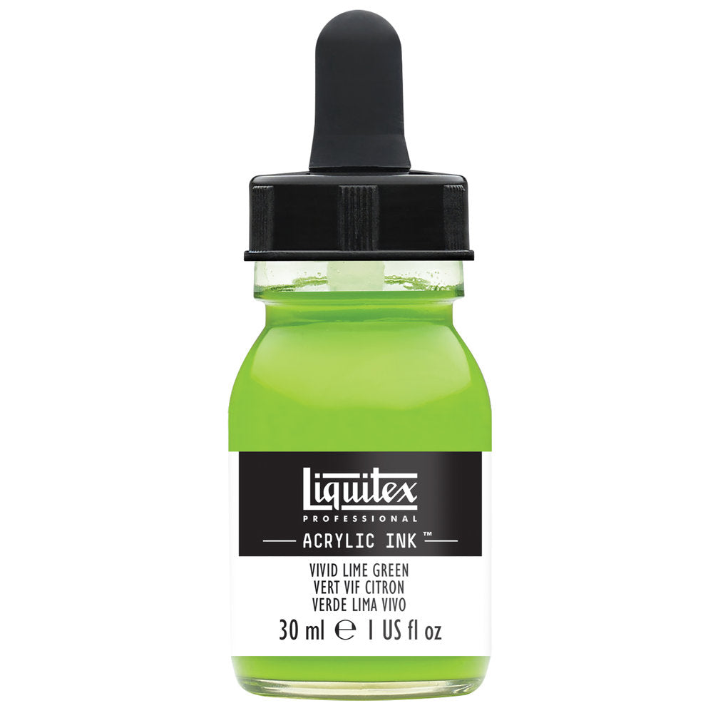 Professional Acrylic Ink - Vivid Lime Green β Liquitex