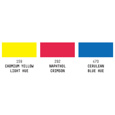 LQX ACRYLIC INK SET 3X30ML ESSENTIALS [SWATCHES] 887452002963