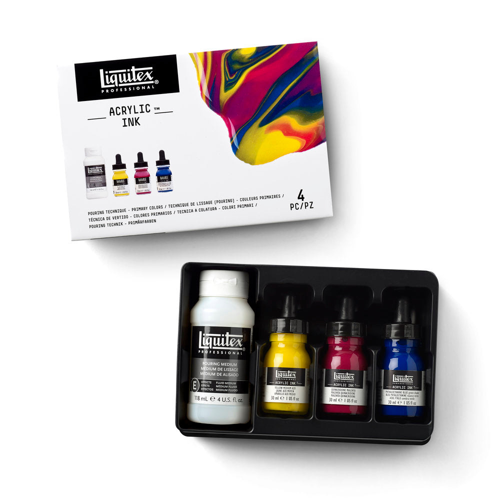Acrylic Ink Set - Pouring Technique - Primary Colors – Liquitex