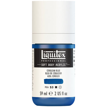 LQX SOFT BODY ACRYLIC 59ML 164 CERULEAN BLUE 887452997818