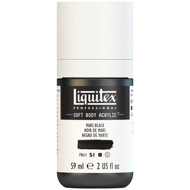 LQX SOFT BODY ACRYLIC 59ML 276 MARS BLACK 887452998167