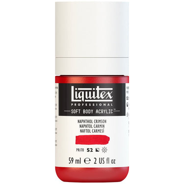 LQX SOFT BODY ACRYLIC 59ML 292 NAPHTHOL CRIMSON 887452998181