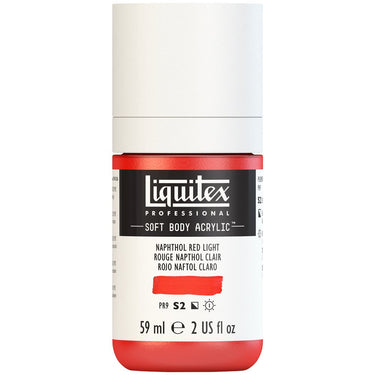 LQX SOFT BODY ACRYLIC 59ML 294 NAPHTHOL RED LIGHT 887452998198