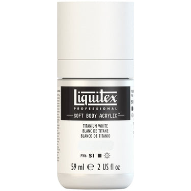 LQX SOFT BODY ACRYLIC 59ML 432 TITANIUM WHITE 887452998433